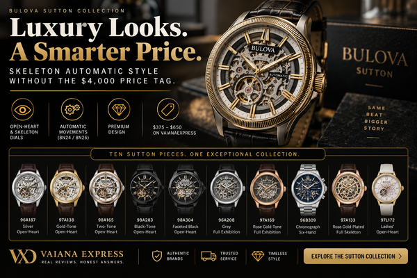 Bulova Sutton Skeleton Watches Compared: Which Open-Heart Automatic Should You Buy?
