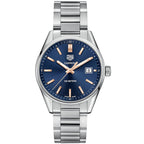 Tag Heuer Carrera Quartz Silver Dial Watch For Women War1112 Ba0601