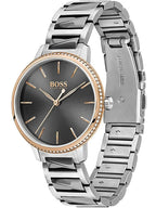Hugo Boss Womens 1502569 Signature Two Tone Stainless Steel Watch