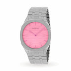 Gucci 25h Watch 38mm In Steel Ya163410