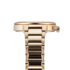 Hugo Boss Womens 1502592 Pandora Gold Tone Stainless Steel Watch With Black Dial