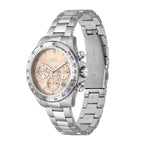 Hugo Boss Womens 1502615 Novia Stainless Steel Watch With Champagne Dial