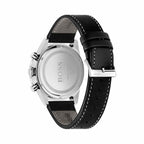 Hugo Boss Mens 1513853 Chronograph Pilot Edition Watch With Black Leather Strap