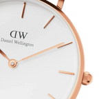 Daniel Wellington Ladies Petitedover White Watch Dw00100313