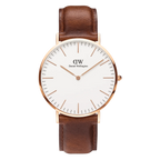 Daniel Wellington Mens Brown Classic St Mawes Watch Dw00100006