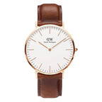 Daniel Wellington Mens Brown Classic St Mawes Watch Dw00100006