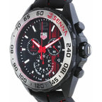 Tag Heuer Formula 1 Ayrton Senna Limited Edition Black Dial Two Tone Rubber Strap Watch For Men Caz1019 Ft8027