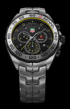 Tag Heuer Formula 1 Senna Limited Edition Chronograph Black Dial Silver Steel Strap Watch For Men Caz1013 Ba0883