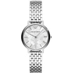 Emporio Armani Mother Of Pearl Dial Silver Steel Strap Watch For Women Ar11112