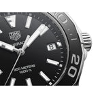 Tag Heuer Aquaracer Stainless Steel And Black Ceramic Ladies Watch