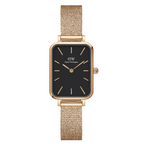 Daniel Wellington Ladies Rose Gold Quadro Watch Dw00100437