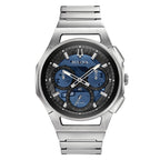 Bulova Curv Mens Blue Watch 96A205