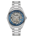 Bulova Classic Automatic Mens Blue Watch 96a292