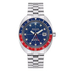 Bulova Oceanographer Automatic Mens Silver Watch 96b405