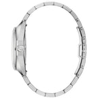 Bulova Jet Star Automatic Mens Silver Watch 96k112