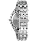 Bulova Jet Star Automatic Mens Silver Watch 96k112