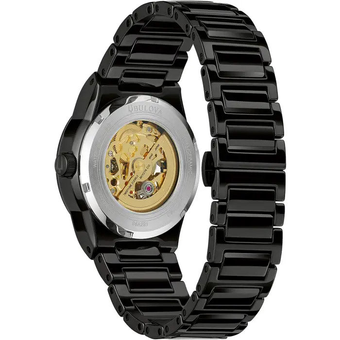 Bulova Modern Mens Gold Watch 98A291