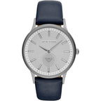 Emporio Armani Renato White Dial Blue Leather Strap Watch For Men Ar11119