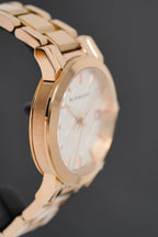 Burberry Ladies Watch The City Rose Gold Pvd Bu9004