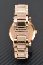 Burberry Ladies Watch The City Rose Gold Pvd Bu9004