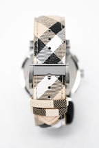 Burberry Mens Watch Chronograph The City Nova Check Bu9360