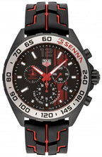 Tag Heuer Formula 1 Ayrton Senna Limited Edition Black Dial Two Tone Rubber Strap Watch For Men Caz1019 Ft8027