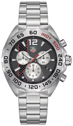 Tag Heuer Formula 1 Quartz Chronograph Grey Dial Silver Steel Strap Watch For Men Caz1114 Ba0877