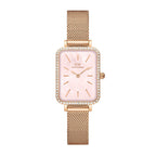 Daniel Wellington Quadro Ladies Pink Watch Dw00100669