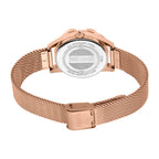 Just Cavalli JC Giro Steel Rose Gold Black Serpente Zircons