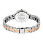 Just Cavalli Steel Silver Rose Gold Logo Serpente