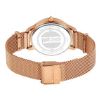 Just Cavalli Just per me Steel Rose Gold Blue Zebra Glitter