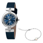 Just Cavalli Donna moderna Blue Leather