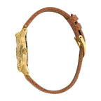 Just Cavalli Cucitura Leather Brown MOP