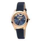 Just Cavalli Donna finezza Leather RG Blue