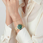 Just Cavalli Glam Creazione Yellow Gold Green