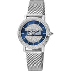 Just Cavalli Brillante Silver Glitter Blue