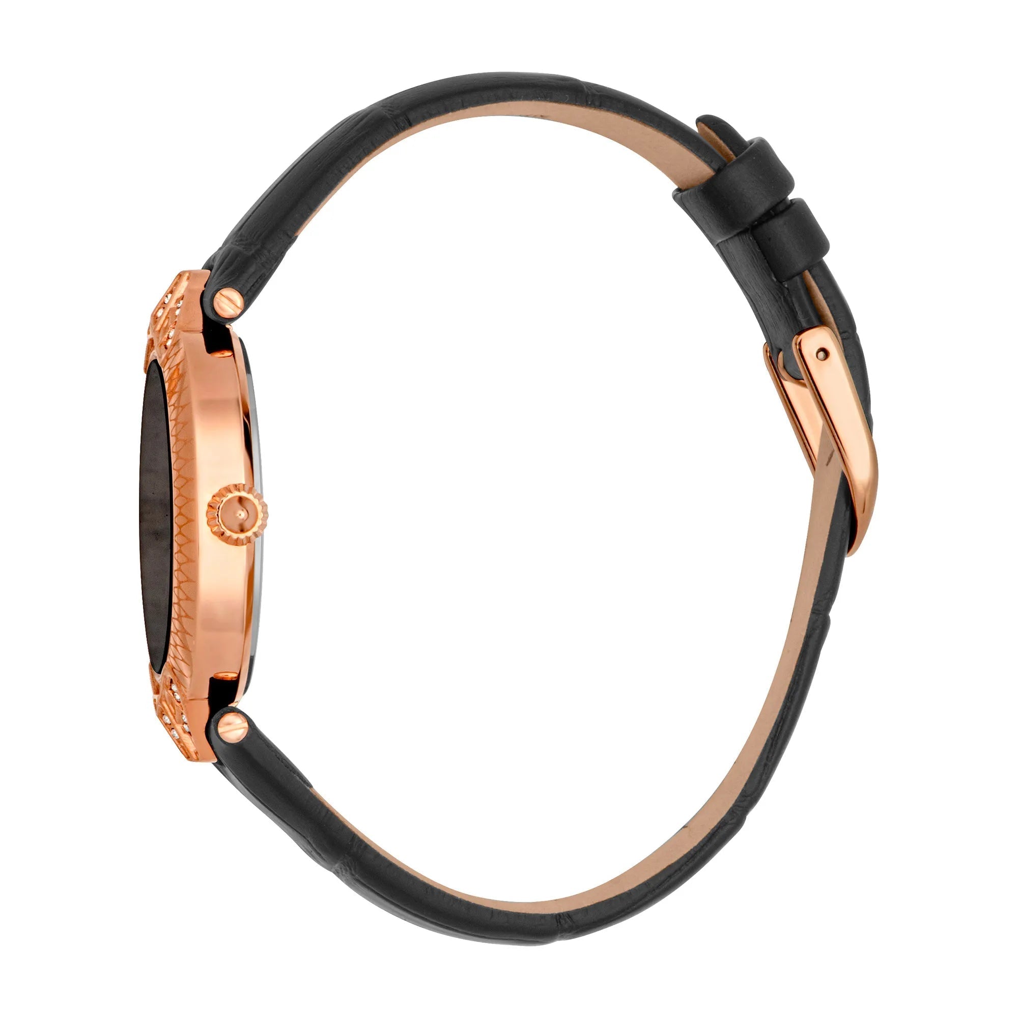 Just Cavalli Luce Leather Black RG