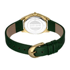 Just Cavalli Fashion Glam Leather Green Gold