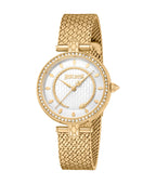 Just Cavalli Obsessive Snake Gold Silver