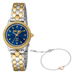Just Cavalli Cuore Set Two Tones YG Blue