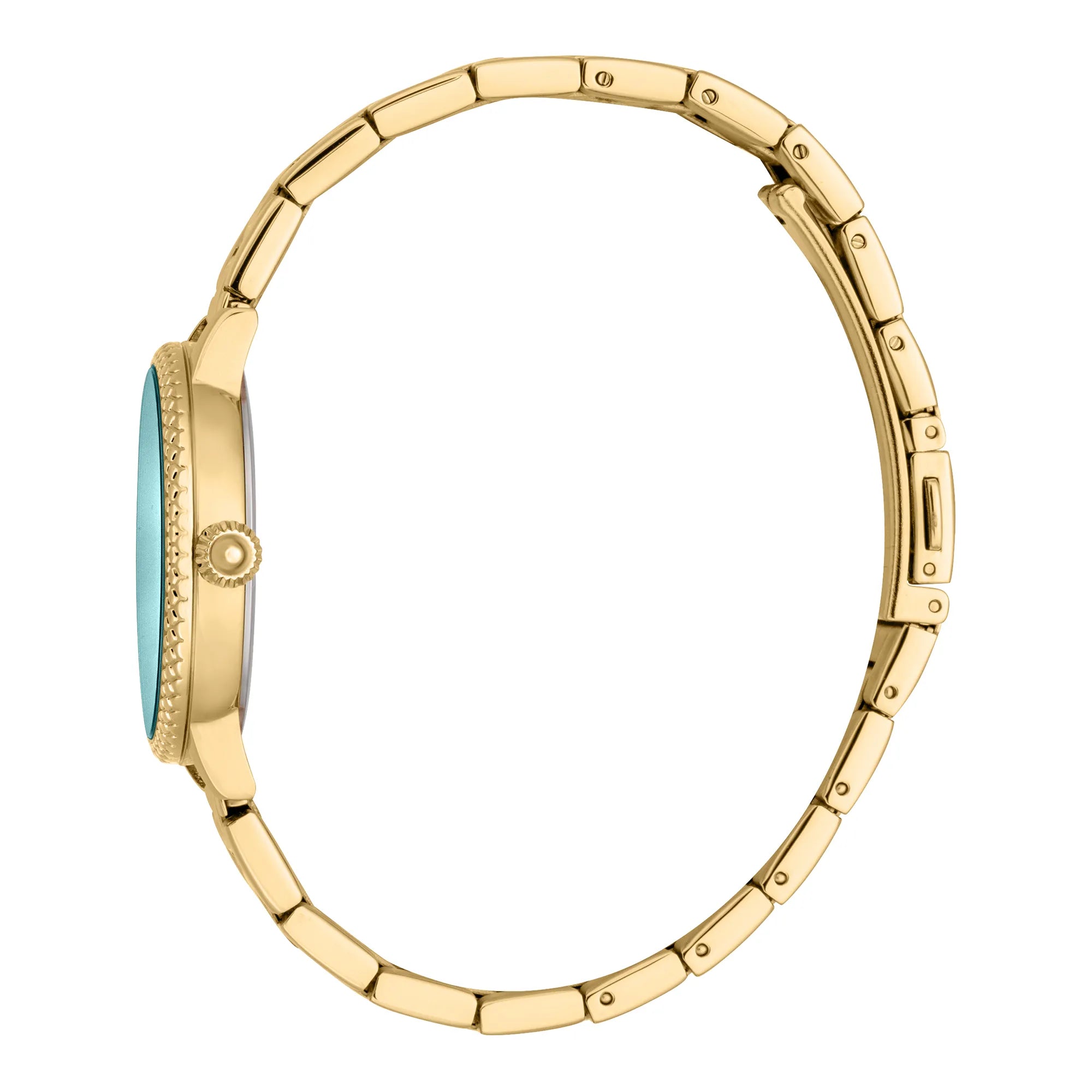 Just Cavalli Miraggio Yellow Gold Turquoise