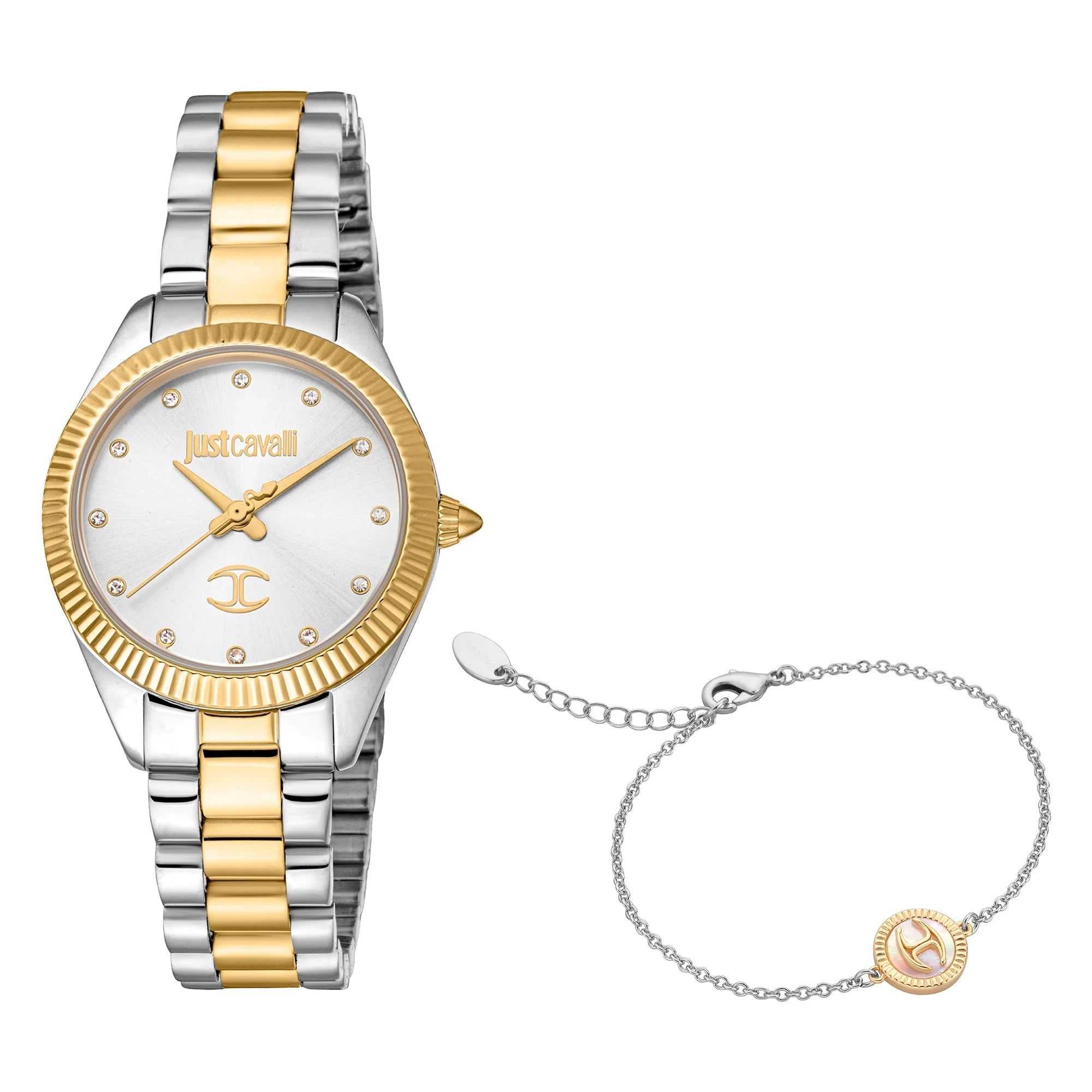 Just Cavalli Pacentro Two Tones YG Silver