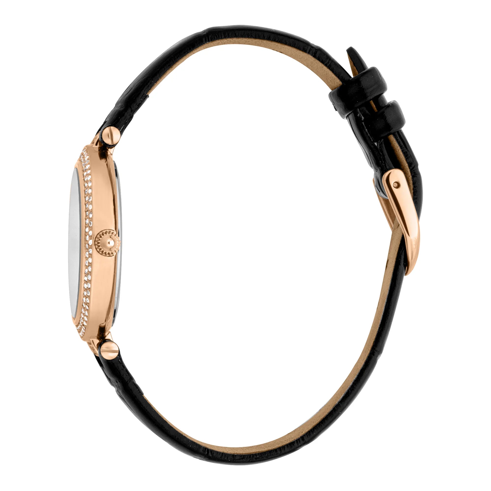 Just Cavalli Savoca Leather Black RG Silver