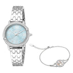 Just Cavalli Viperized Silver Grey Light Blue