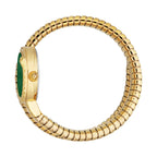 Just Cavalli Cerchio Snake Yellow Gold Bottle Green