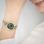 Just Cavalli Ostentatious Yellow Gold Green