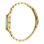 Just Cavalli Fiorenza Snake Yellow Gold Turquoise