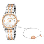 Just Cavalli Indomitable Animalier Two Tones RG Silver