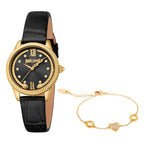 Just Cavalli Lovestruck Valentines Leather Black YG