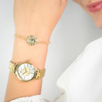 Just Cavalli Dolce Yellow Gold Silver